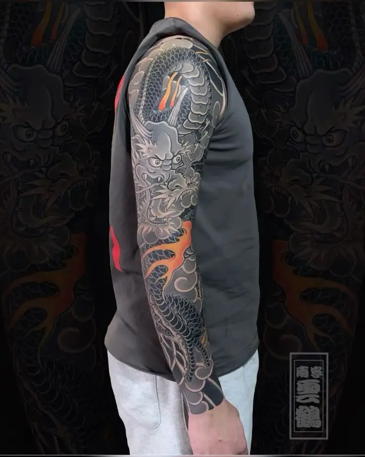 Hình Xăm Vai Nam Nhật Cổ: Khám Phá 50+ Mẫu Đẹp Mắt 48