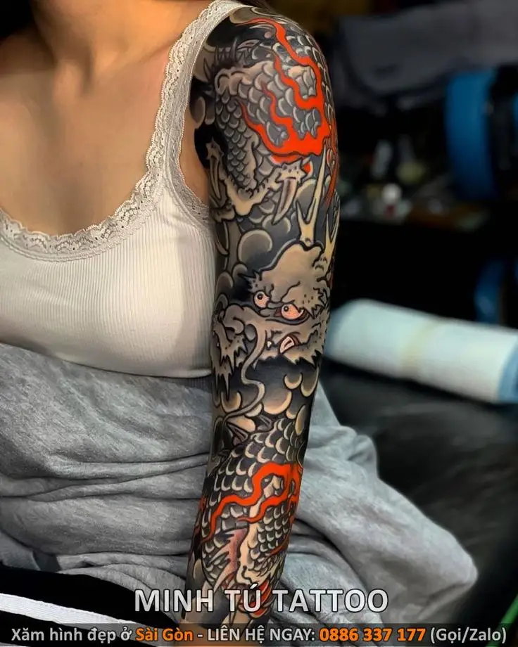 Hình Xăm Vai Nam Nhật Cổ: Khám Phá 50+ Mẫu Đẹp Mắt 57
