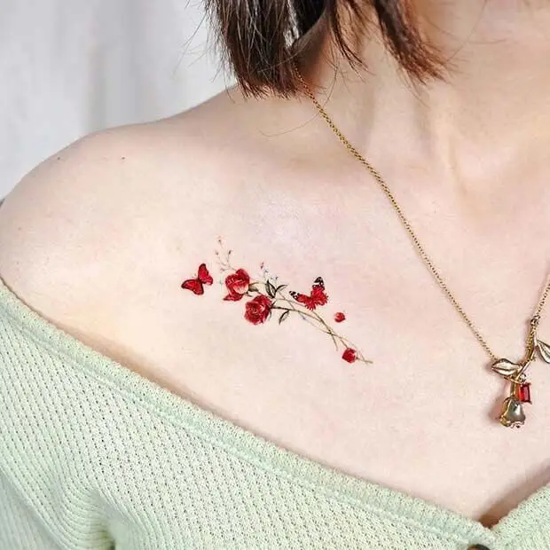 Hình Xăm Vai Nữ Đẹp Nhất: Những Mẫu Hình Ấn Tượng 3