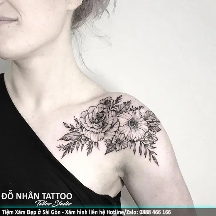 Hình Xăm Vai Nữ Đẹp Nhất: Những Mẫu Hình Ấn Tượng 63