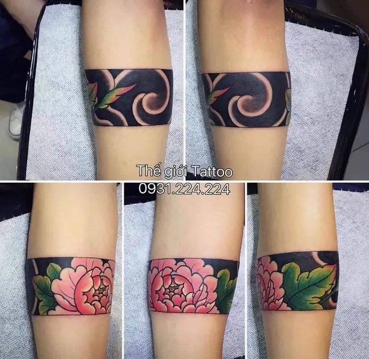 Hình Xăm Vòng Tay Nhật Cổ Hoa Mẫu Đơn: Nghệ Thuật Và Đẹp Mắt 22