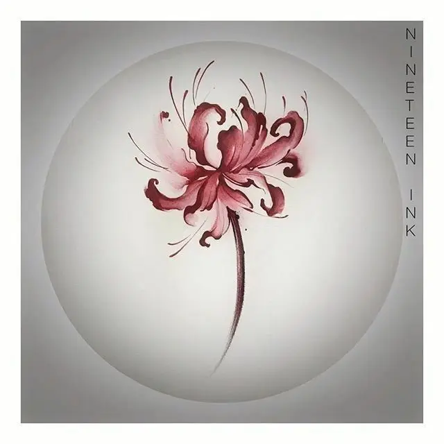 Hoa Bỉ Ngạn Hình Xăm – Sự Kết Hợp Giữa Sắc Đẹp Và Nỗi Buồn 25