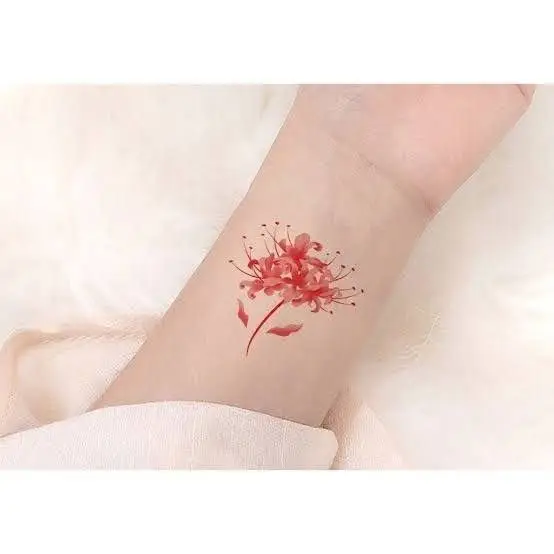 Hoa Bỉ Ngạn Hình Xăm – Sự Kết Hợp Giữa Sắc Đẹp Và Nỗi Buồn 47