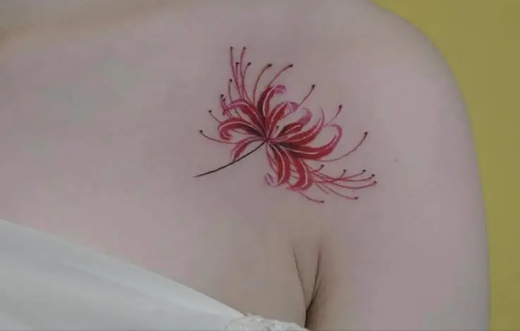 Hoa Bỉ Ngạn Hình Xăm – Sự Kết Hợp Giữa Sắc Đẹp Và Nỗi Buồn 49