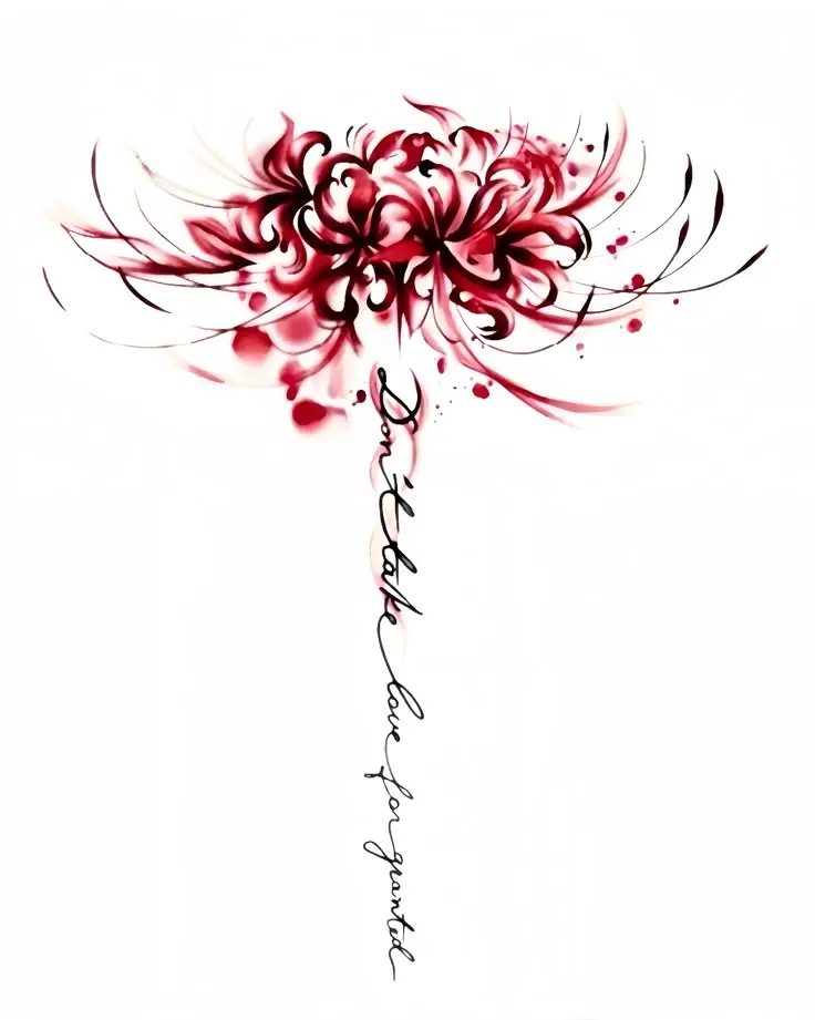 Hoa Bỉ Ngạn Hình Xăm – Sự Kết Hợp Giữa Sắc Đẹp Và Nỗi Buồn 71