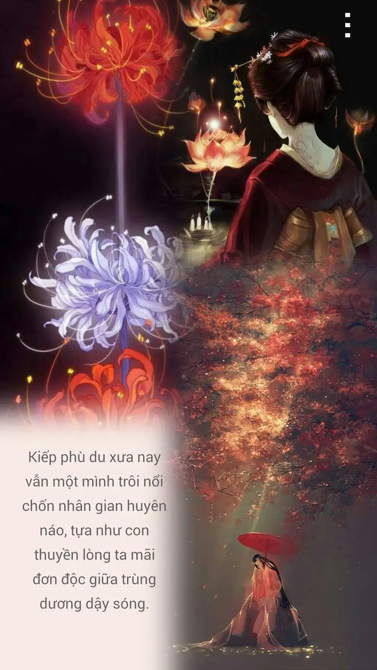 Hoa bỉ ngạn và cô gái - Hình ảnh thơ mộng và sâu lắng 14