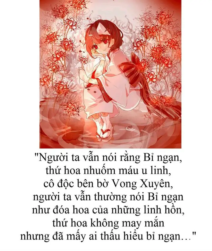 Hoa bỉ ngạn và cô gái - Hình ảnh thơ mộng và sâu lắng 16