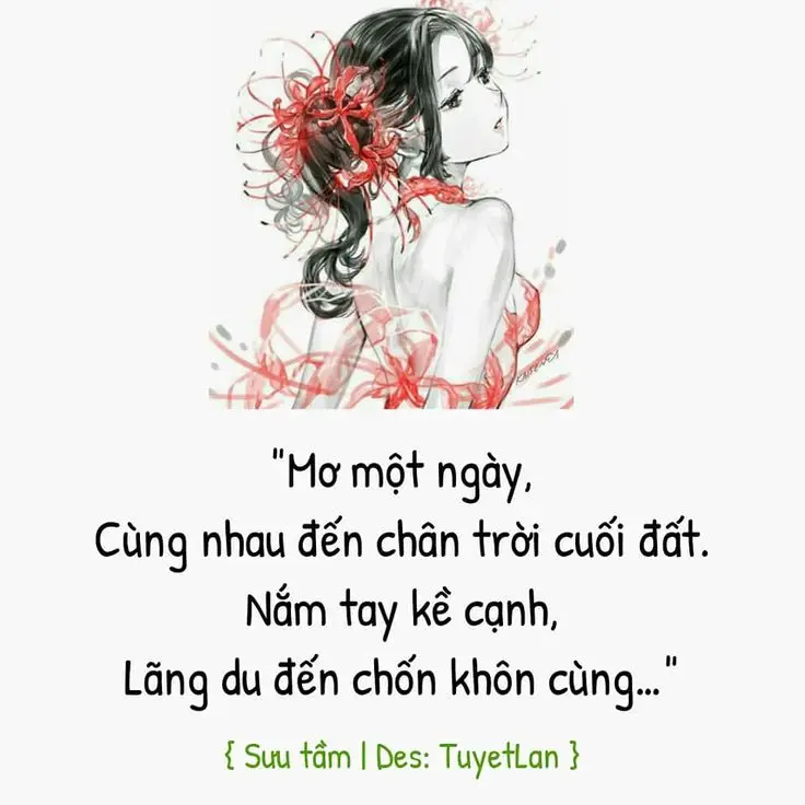 Hoa bỉ ngạn và cô gái - Hình ảnh thơ mộng và sâu lắng 47