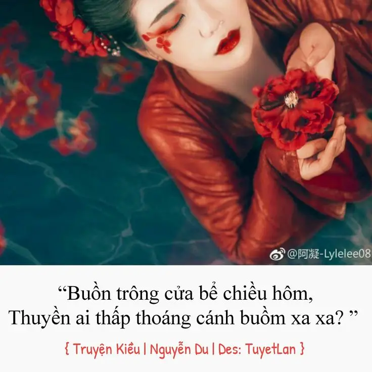 Hoa bỉ ngạn và cô gái - Hình ảnh thơ mộng và sâu lắng 53