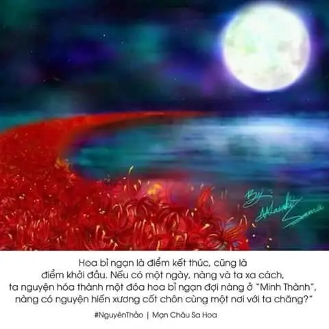 Hoa bỉ ngạn và cô gái - Hình ảnh thơ mộng và sâu lắng 63