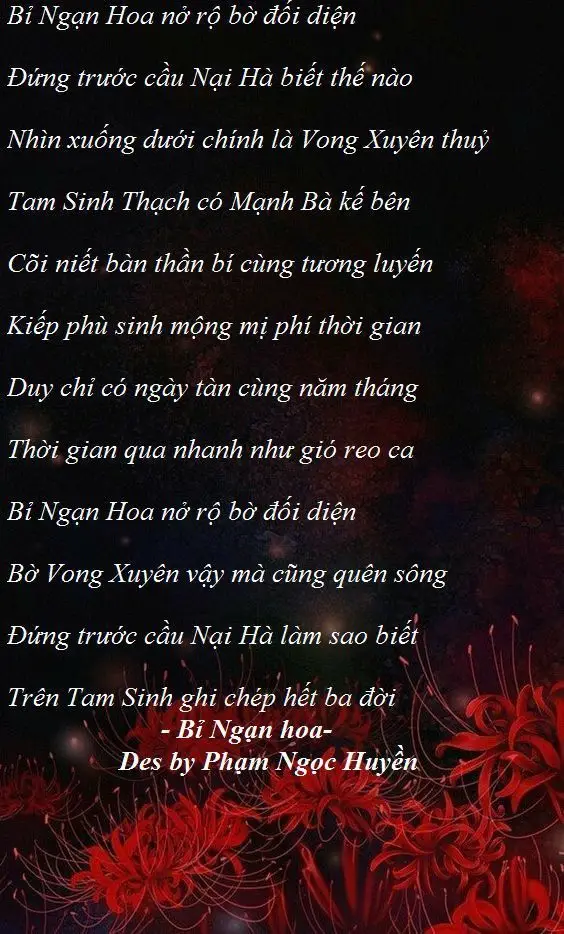 Hoa bỉ ngạn và cô gái - Hình ảnh thơ mộng và sâu lắng 64