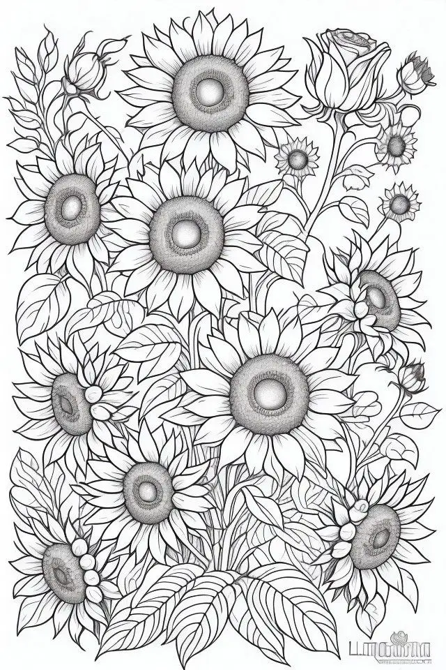 Hoa Hướng Dương Tô Màu - Nguồn Cảm Hứng Từ Thiên Nhiên 19