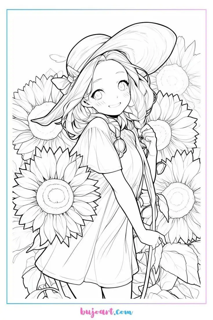 Hoa Hướng Dương Tô Màu - Nguồn Cảm Hứng Từ Thiên Nhiên 40