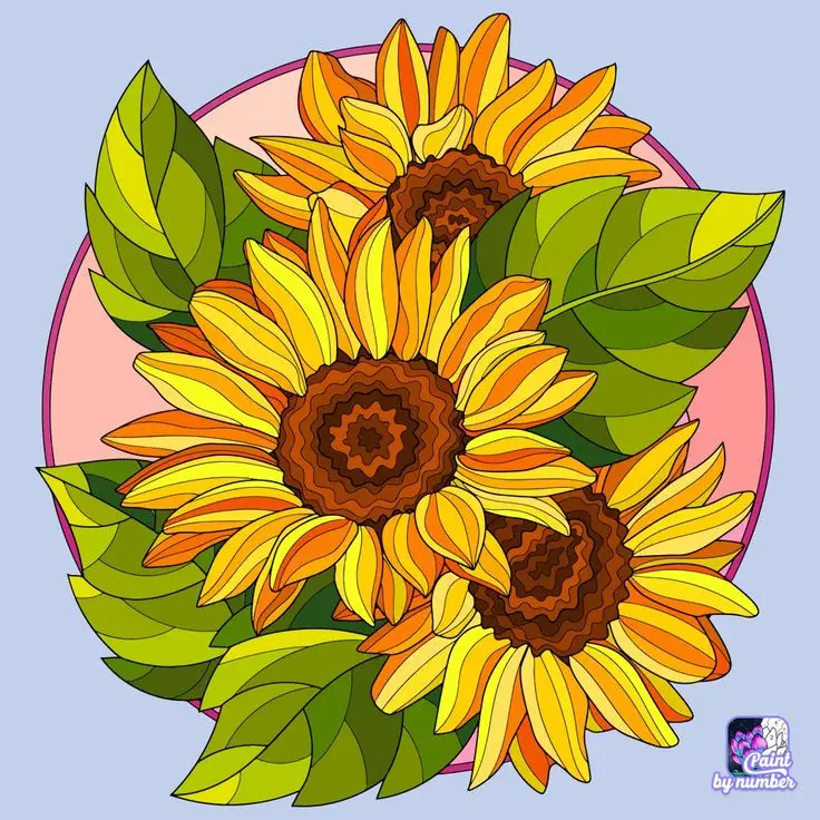 Hoa Hướng Dương Tô Màu - Nguồn Cảm Hứng Từ Thiên Nhiên 55