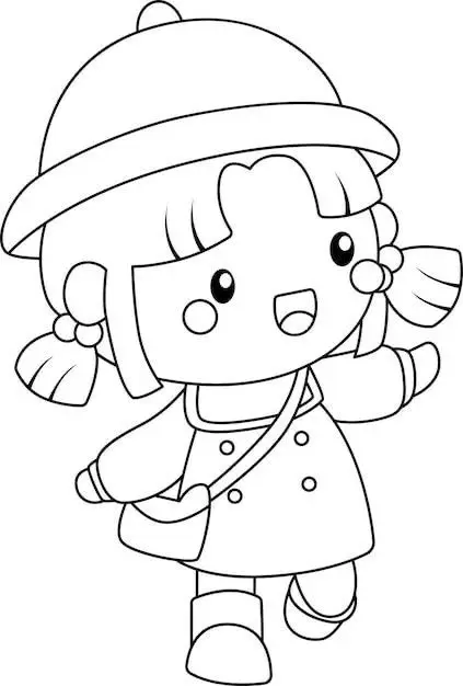 Hình tô màu cute giúp bé phát triển tư duy 14