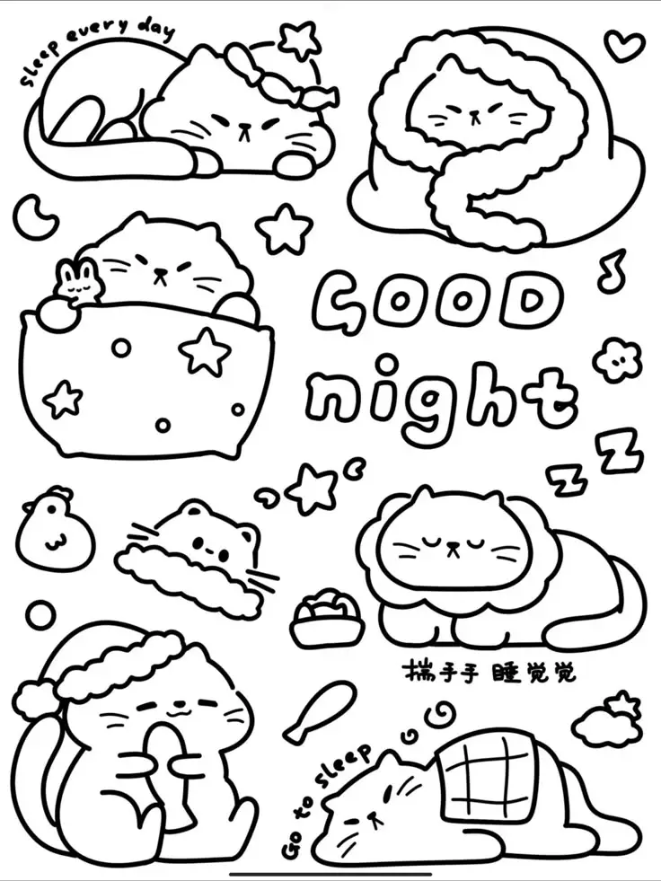 Hình tô màu cute giúp bé phát triển tư duy 46