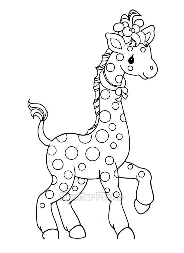 In Tranh Tô Màu Cho Bé Vui Chơi Học Tập 40