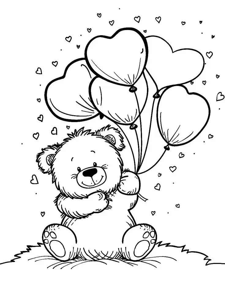 In Tranh Tô Màu Cho Bé Vui Chơi Học Tập 49