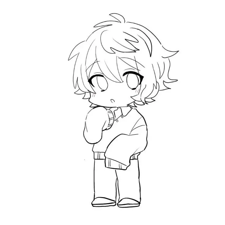 Lạnh Lùng Tranh Tô Màu Anime Boy Ngầu - Bộ Sưu Tập Hấp Dẫn 15