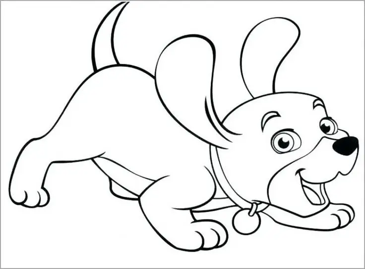 Tranh Tô Màu Con Vật Cho Mầm Non Dễ Thương 35