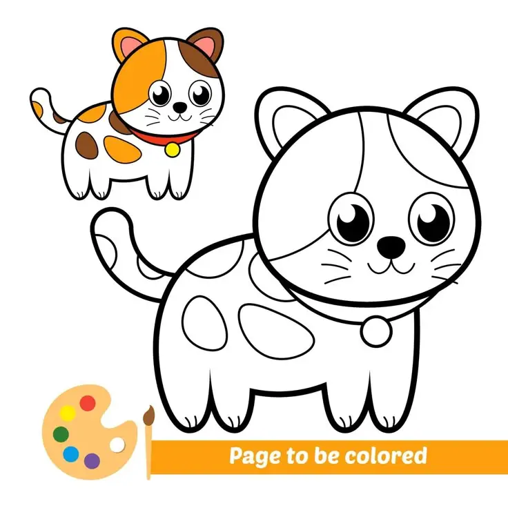 Tranh Tô Màu Con Vật Cho Mầm Non Dễ Thương 50