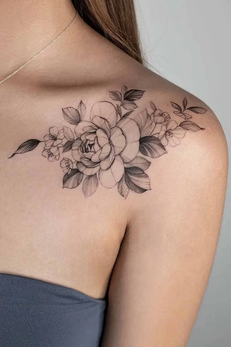 Mẫu Hình Xăm Hoa Hồng Đẹp và Ý Nghĩa 24