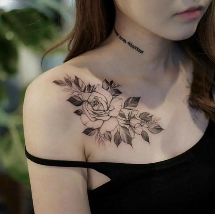 Mẫu Hình Xăm Hoa Hồng Đẹp và Ý Nghĩa 25