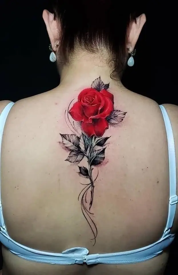 Mẫu Hình Xăm Hoa Hồng Đẹp và Ý Nghĩa 36