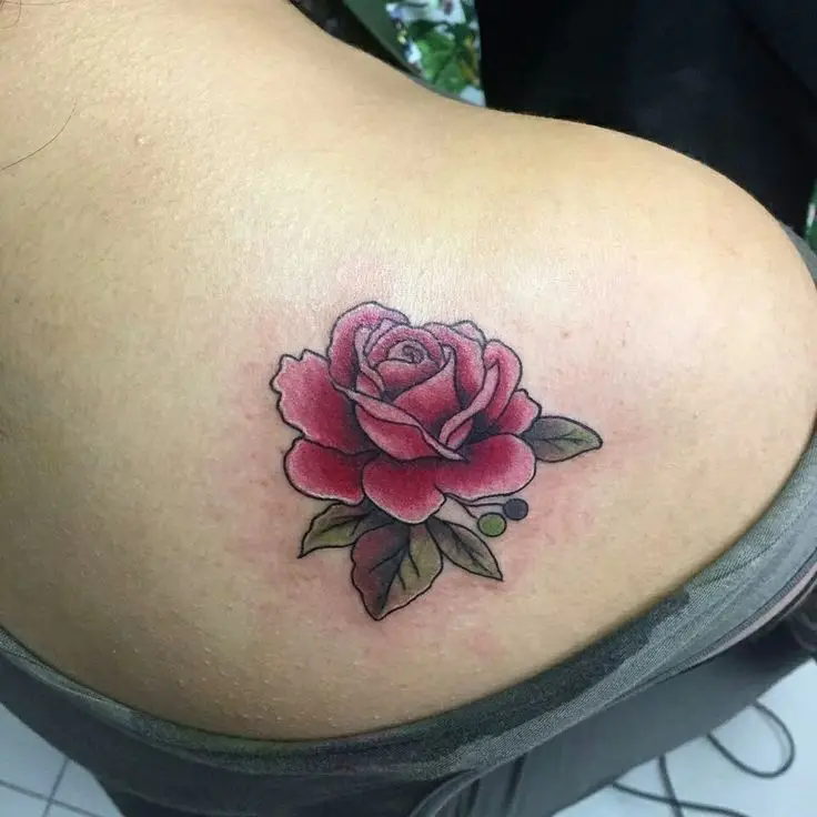 Mẫu Hình Xăm Hoa Hồng Đẹp và Ý Nghĩa 50