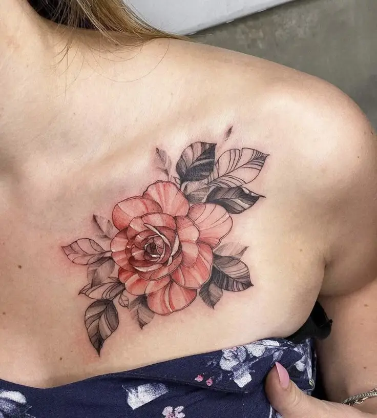 Mẫu Hình Xăm Hoa Hồng Đẹp và Ý Nghĩa 61