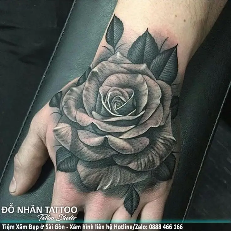 Mẫu Hình Xăm Hoa Hồng Đẹp và Ý Nghĩa 62