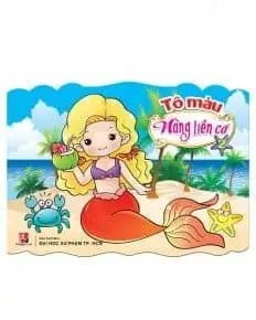 Nàng tiên cá tô màu: Hình ảnh tuyệt đẹp cho bé thỏa sức sáng tạo 36