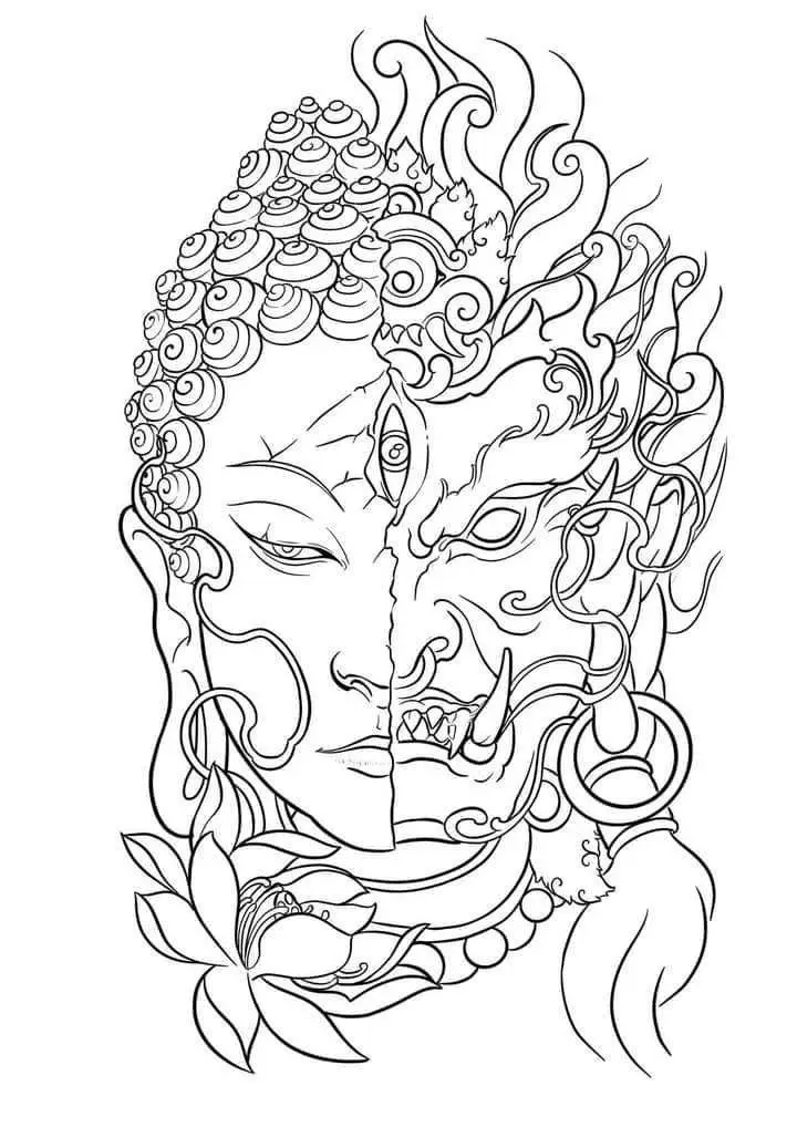 Những Hình Xăm Phật Đẹp Nhất: 100+ Mẫu Để Tôn Vinh Tín Ngưỡng 7