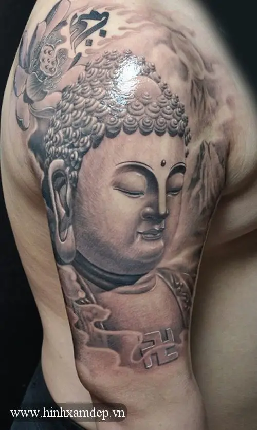 Những Hình Xăm Phật Đẹp Nhất: 100+ Mẫu Để Tôn Vinh Tín Ngưỡng 8