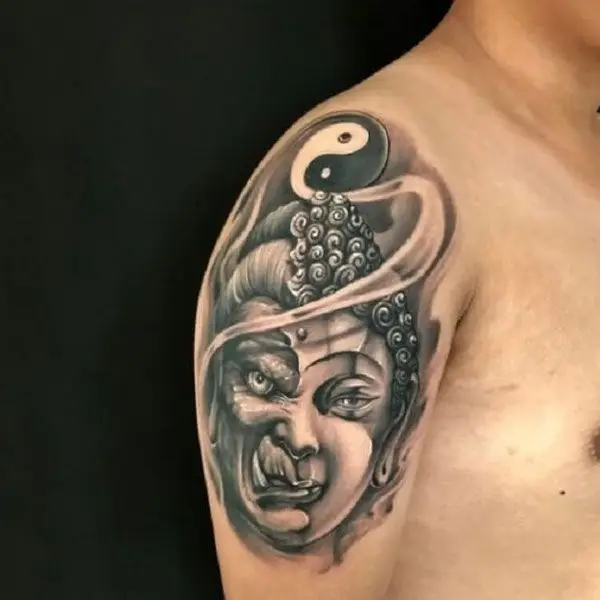 Những Hình Xăm Phật Đẹp Nhất: 100+ Mẫu Để Tôn Vinh Tín Ngưỡng 24