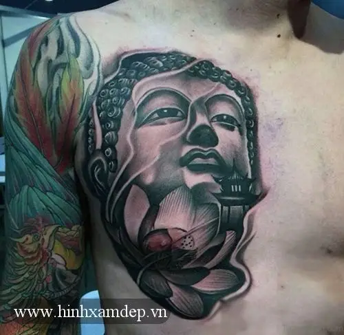 Những Hình Xăm Phật Đẹp Nhất: 100+ Mẫu Để Tôn Vinh Tín Ngưỡng 30
