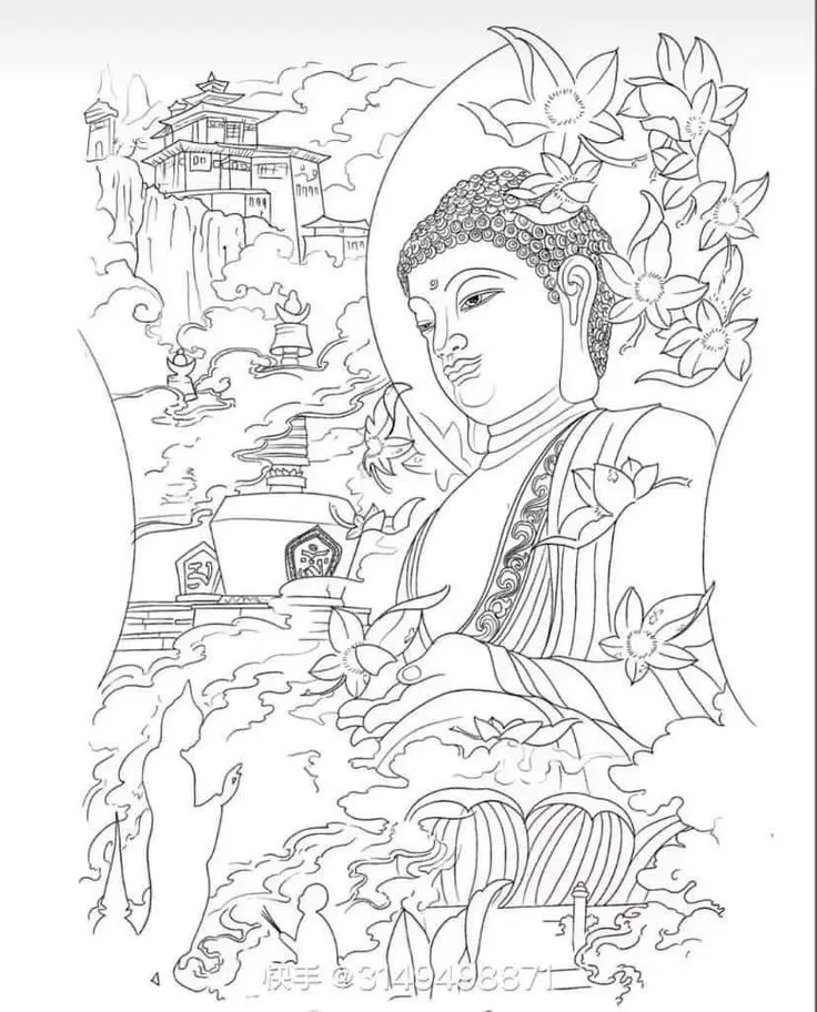 Những Hình Xăm Phật Đẹp Nhất: 100+ Mẫu Để Tôn Vinh Tín Ngưỡng 31