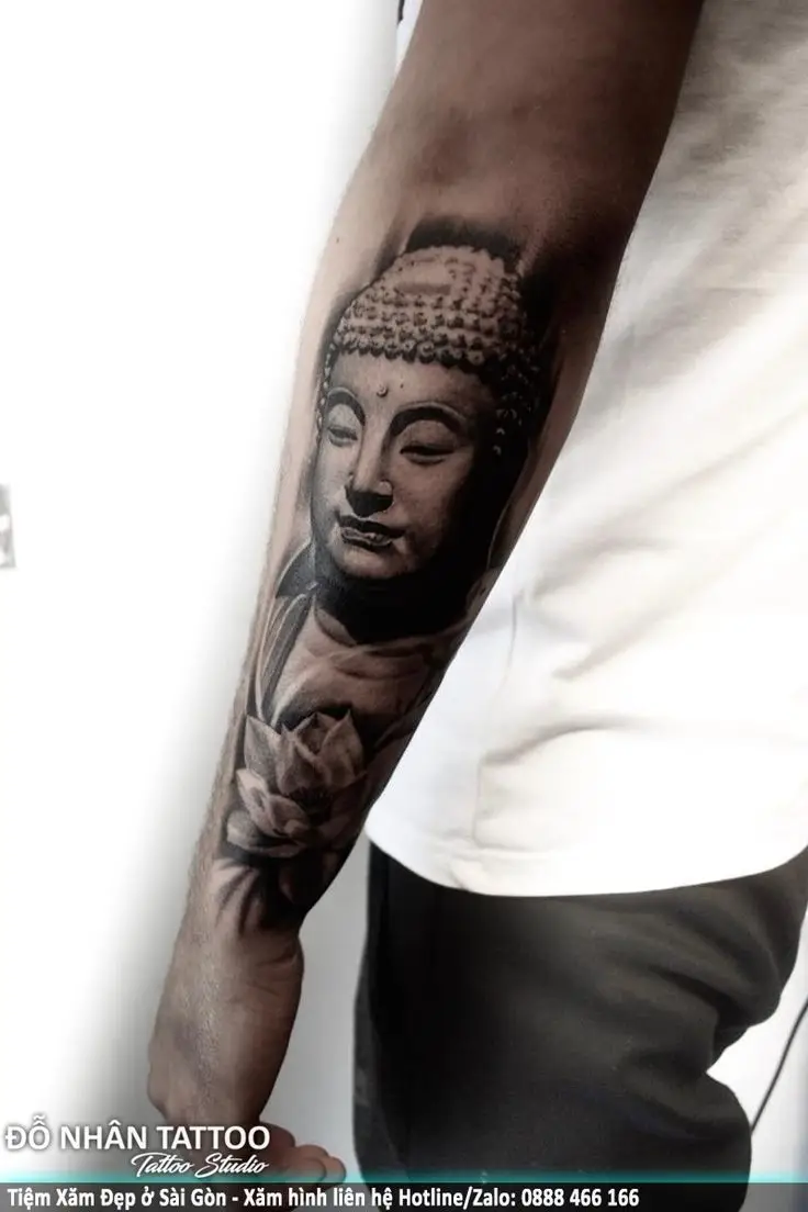 Những Hình Xăm Phật Đẹp Nhất: 100+ Mẫu Để Tôn Vinh Tín Ngưỡng 33