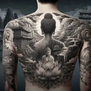 Những Hình Xăm Phật Đẹp Nhất: 100+ Mẫu Để Tôn Vinh Tín Ngưỡng 34