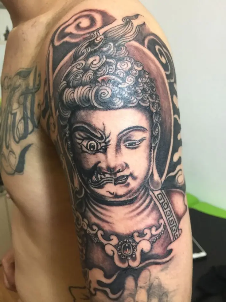 Những Hình Xăm Phật Đẹp Nhất: 100+ Mẫu Để Tôn Vinh Tín Ngưỡng 43