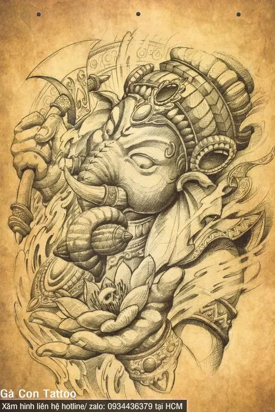 Những Hình Xăm Phật Đẹp Nhất: 100+ Mẫu Để Tôn Vinh Tín Ngưỡng 53