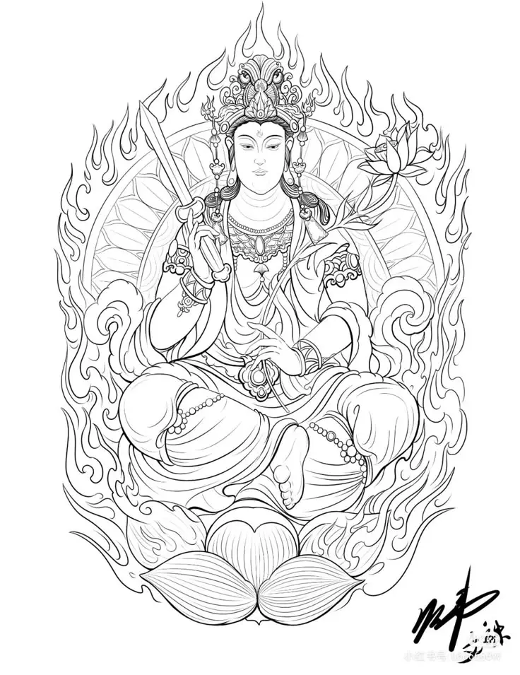 Những Hình Xăm Phật Đẹp Nhất: 100+ Mẫu Để Tôn Vinh Tín Ngưỡng 59