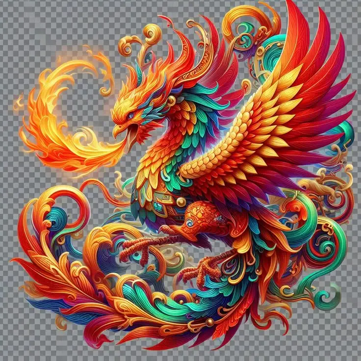Hình Xăm Phượng Hoàng Lửa: Biểu Tượng Quyền Lực và Quyến Rũ 62