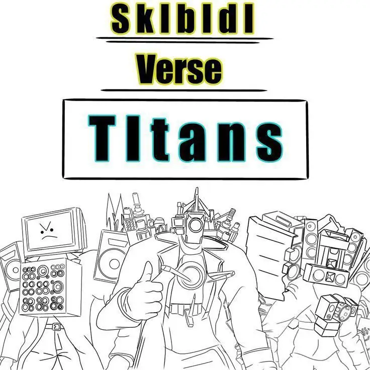 Titan Speakerman Tô Màu Cameraman Vui Nhộn 8