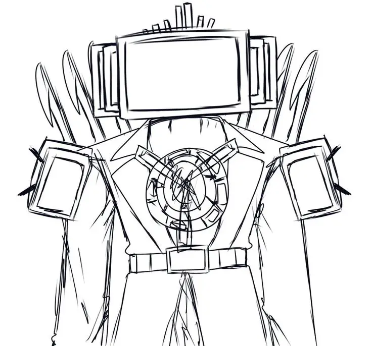 Titan Speakerman Tô Màu Cameraman Vui Nhộn 21