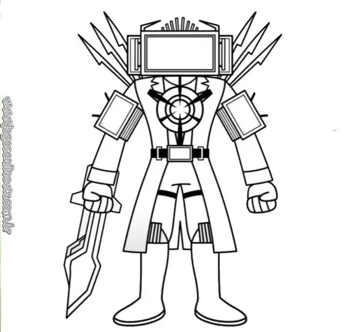 Titan Speakerman Tô Màu Cameraman Vui Nhộn 56