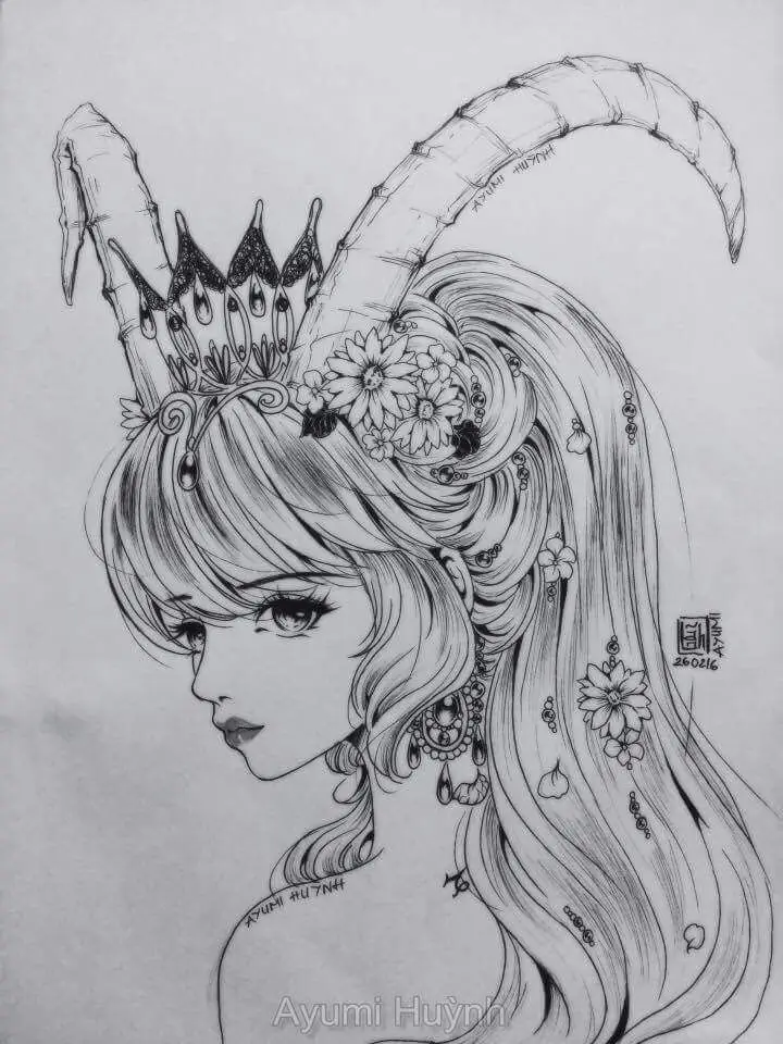 Khám Phá Tô Màu 12 Cung Hoàng Đạo Đầy Màu Sắc 36