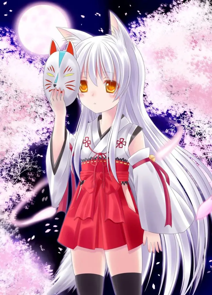 Tô màu anime hồ ly – Nghệ thuật và giải trí 2