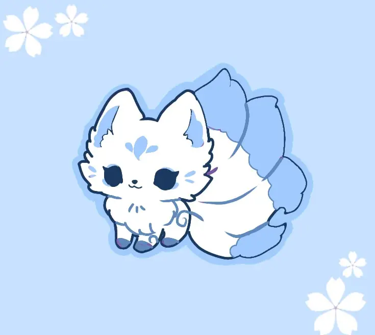 Tô màu anime hồ ly – Nghệ thuật và giải trí 7