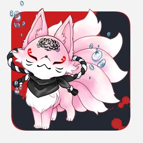 Tô màu anime hồ ly – Nghệ thuật và giải trí 21